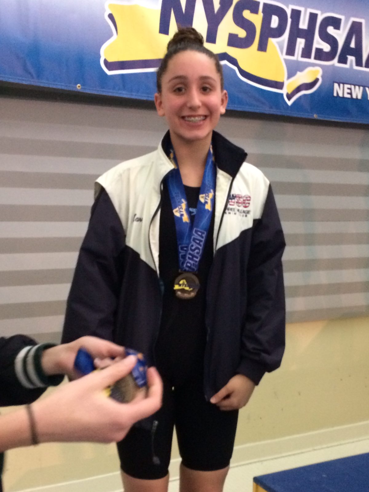 Miller Place Student Competes at NYSPHSAA Swim Championship