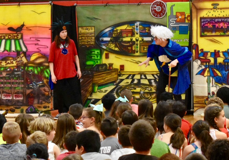 Miller Place Students Learn About Energy Conservation through Comedic Theater
